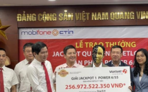 Vietlott: Trao giải Jacpot 256 tỷ, cao thứ nhì tại Việt Nam