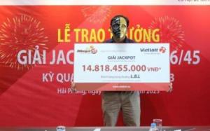 Vietlott: Trao giải JAKPOT 14 tỷ đồng cho khách hàng Phú Thọ