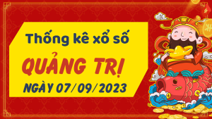 Thống kê phân tích XSQT Thứ 5 ngày 07/09/2023 - Thống kê giải đặc biệt phân tích cầu lô tô xổ số Quảng Trị 07/09/2023