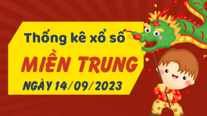 Thống kê phân tích XSMT Thứ 5 ngày 14/09/2023 - Thống kê giải đặc biệt phân tích cầu lô tô xổ số miền Trung 14/09/2023