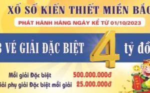 Từ ngày 01/10/2023 XSKT Miền Bắc phát hành hàng ngày 20 ký hiệu