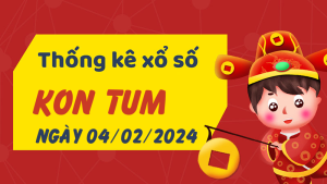 Thống kê phân tích XSKT Chủ Nhật ngày 04/02/2024 - Thống kê giải đặc biệt phân tích cầu lô tô xổ số Kon Tum 04/02/2024