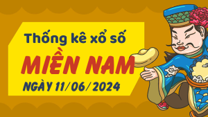 Thống kê phân tích XSMN Thứ 3 ngày 11/06/2024 - Thống kê giải đặc biệt phân tích cầu lô tô xổ số miền Nam 11/06/2024