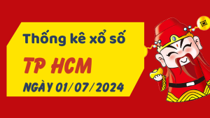 Thống kê phân tích XSHCM Thứ 2 ngày 01/07/2024 - Thống kê giải đặc biệt phân tích cầu lô tô xổ số TP Hồ Chí Minh 01/07/2024