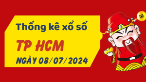 Thống kê phân tích XSHCM Thứ 2 ngày 08/07/2024 - Thống kê giải đặc biệt phân tích cầu lô tô xổ số TP Hồ Chí Minh 08/07/2024