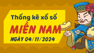 Thống kê phân tích XSMN Thứ 2 ngày 04/11/2024 - Thống kê giải đặc biệt phân tích cầu lô tô xổ số miền Nam 04/11/2024