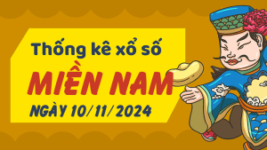 Thống kê phân tích XSMN Chủ Nhật ngày 10/11/2024 - Thống kê giải đặc biệt phân tích cầu lô tô xổ số miền Nam 10/11/2024