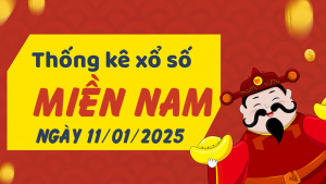 Thống kê phân tích XSMN Thứ 7 ngày 11/01/2025 - Thống kê giải đặc biệt phân tích cầu lô tô xổ số miền Nam 11/01/2025